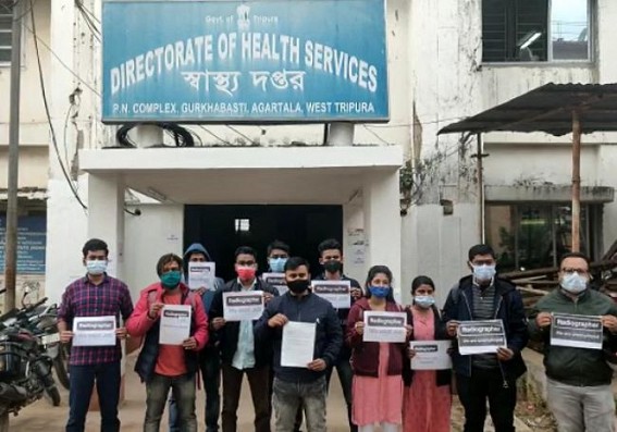 Over 600 Radiography Pass-out students are Unemployed in Tripura: No Recruitment for Years: Job Aspirants urged Tripura Govt to start Recruitment 